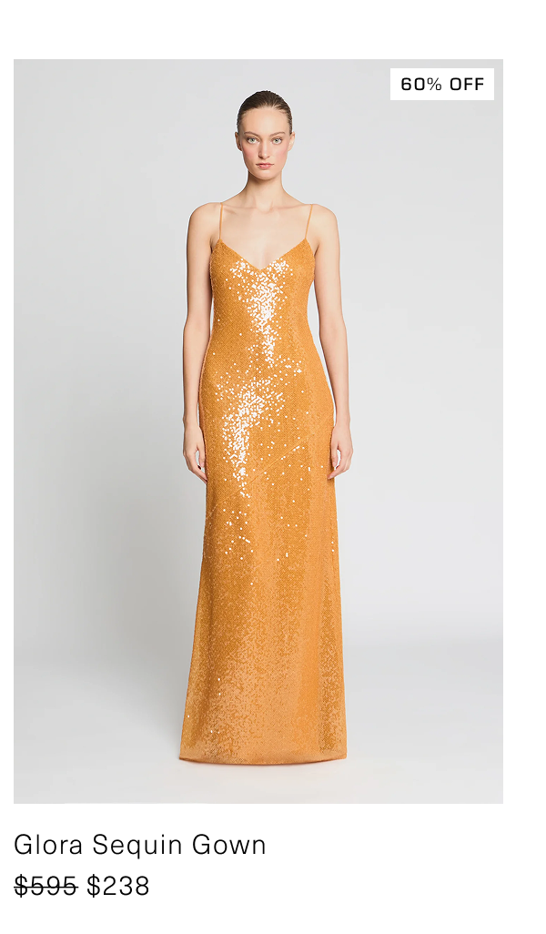 GLORA SEQUIN GOWN | now $238, was $595 (60% off)