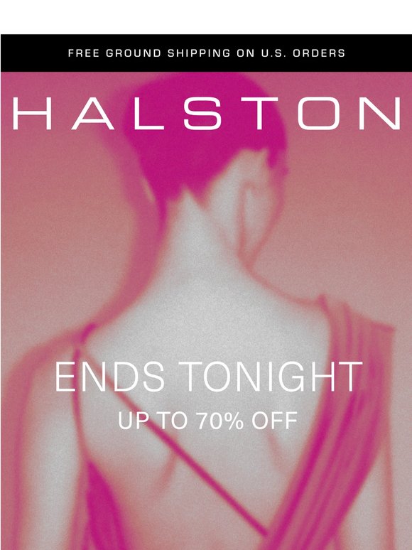 Up to 70% Off — Last Night for the Sale.