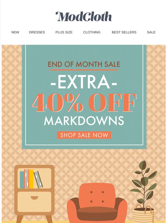 The End-of-Month Sale Starts NOW