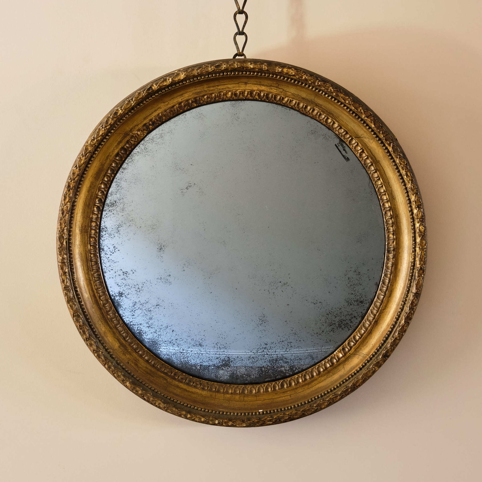 Small Regency Convex Mirror C1820