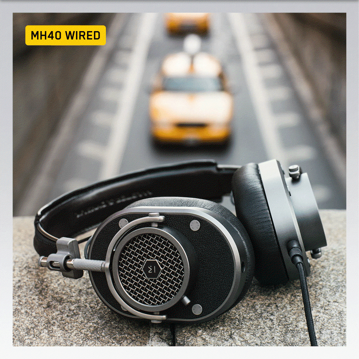 Forget battery life. For the most reliable way to experience premium sound, the MH40 Wired Headphones deliver Master & Dynamic's signature rich expansive audio - no charging required. Designed with premium materials and precision-tuned drivers.