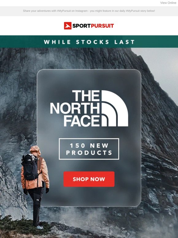 The North Face - New Range - While Stocks Last