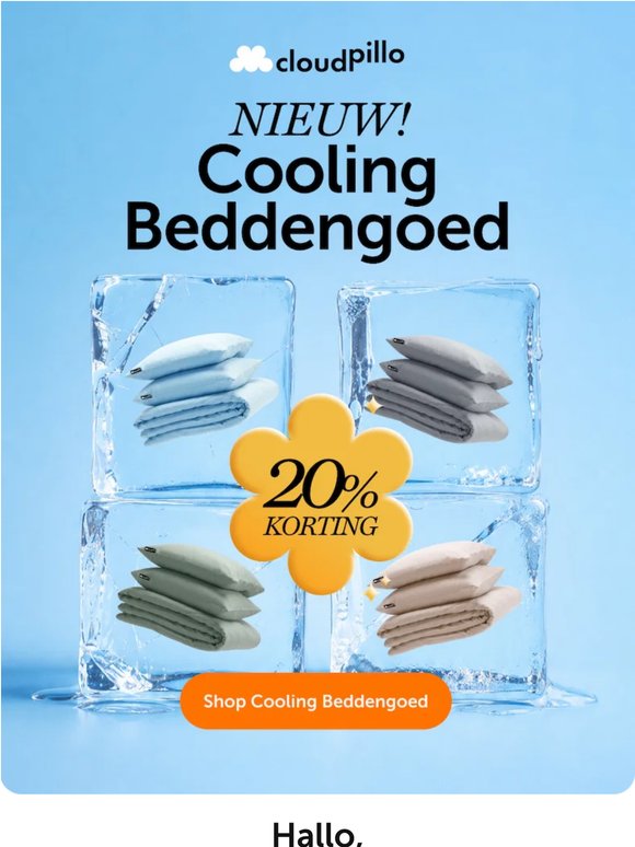 Nieuw: Cooling Beddengoed