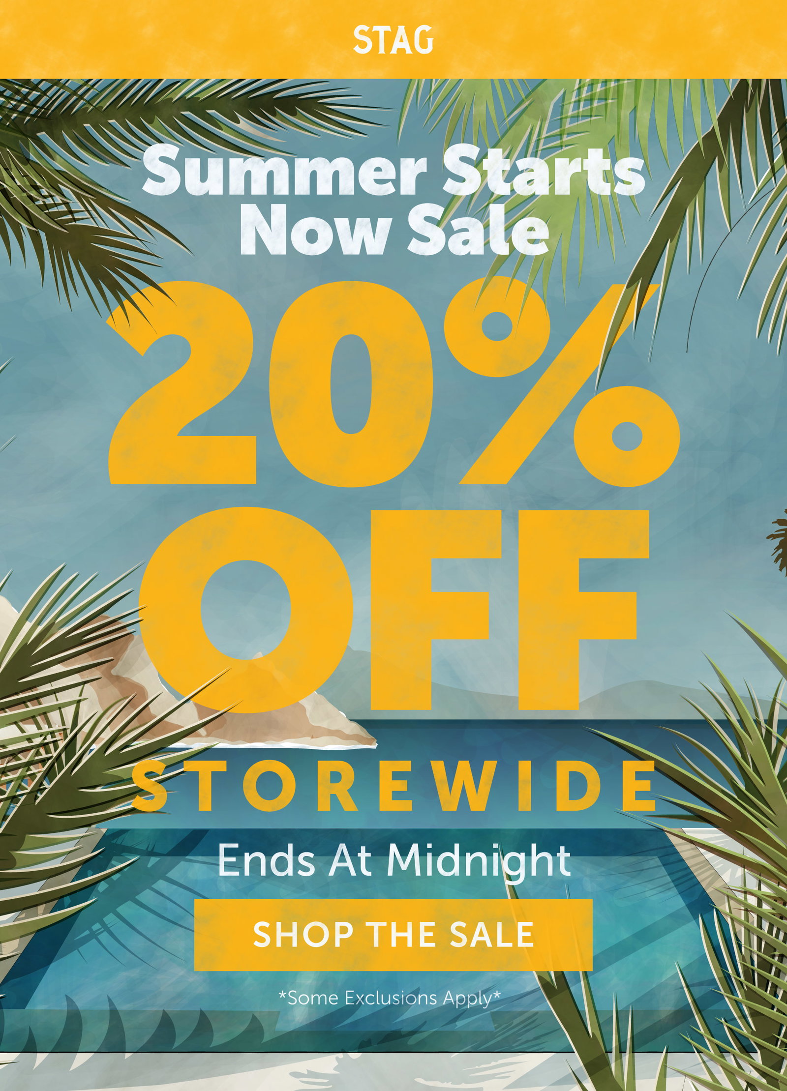 Sale Ends At Midnight