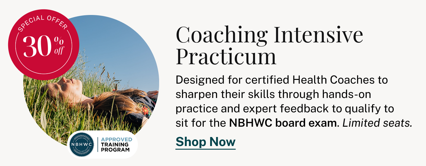 Coaching Intensive Practicum: 30% Off