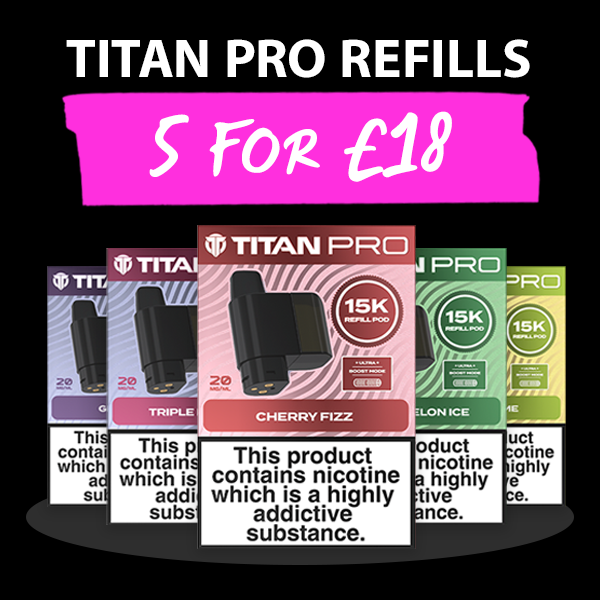 Titan Pro Refill 5 for £18 
