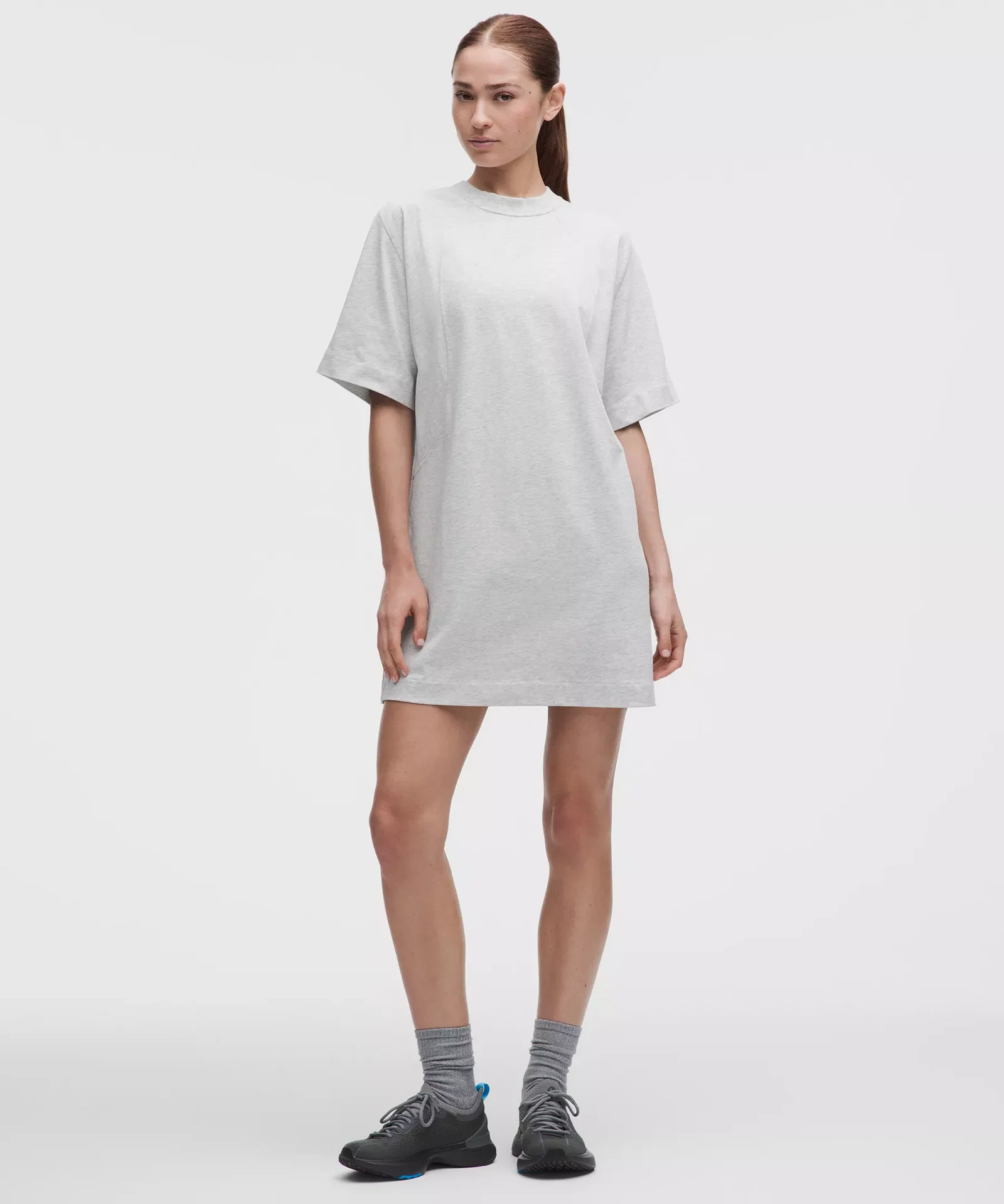 Scuba Cotton Jersey T-Shirt Dress