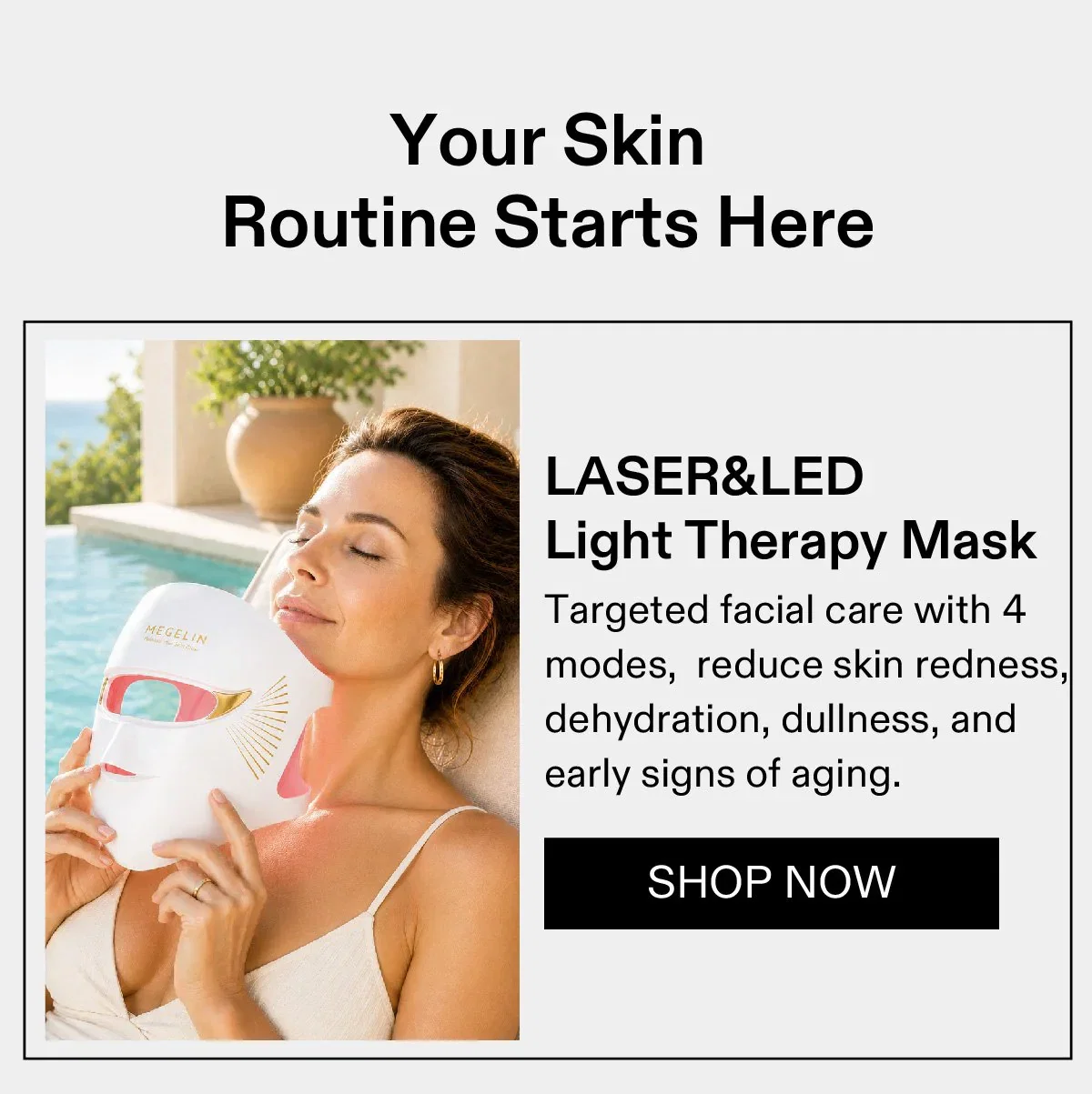 Laser&LED Light Therapy Mask