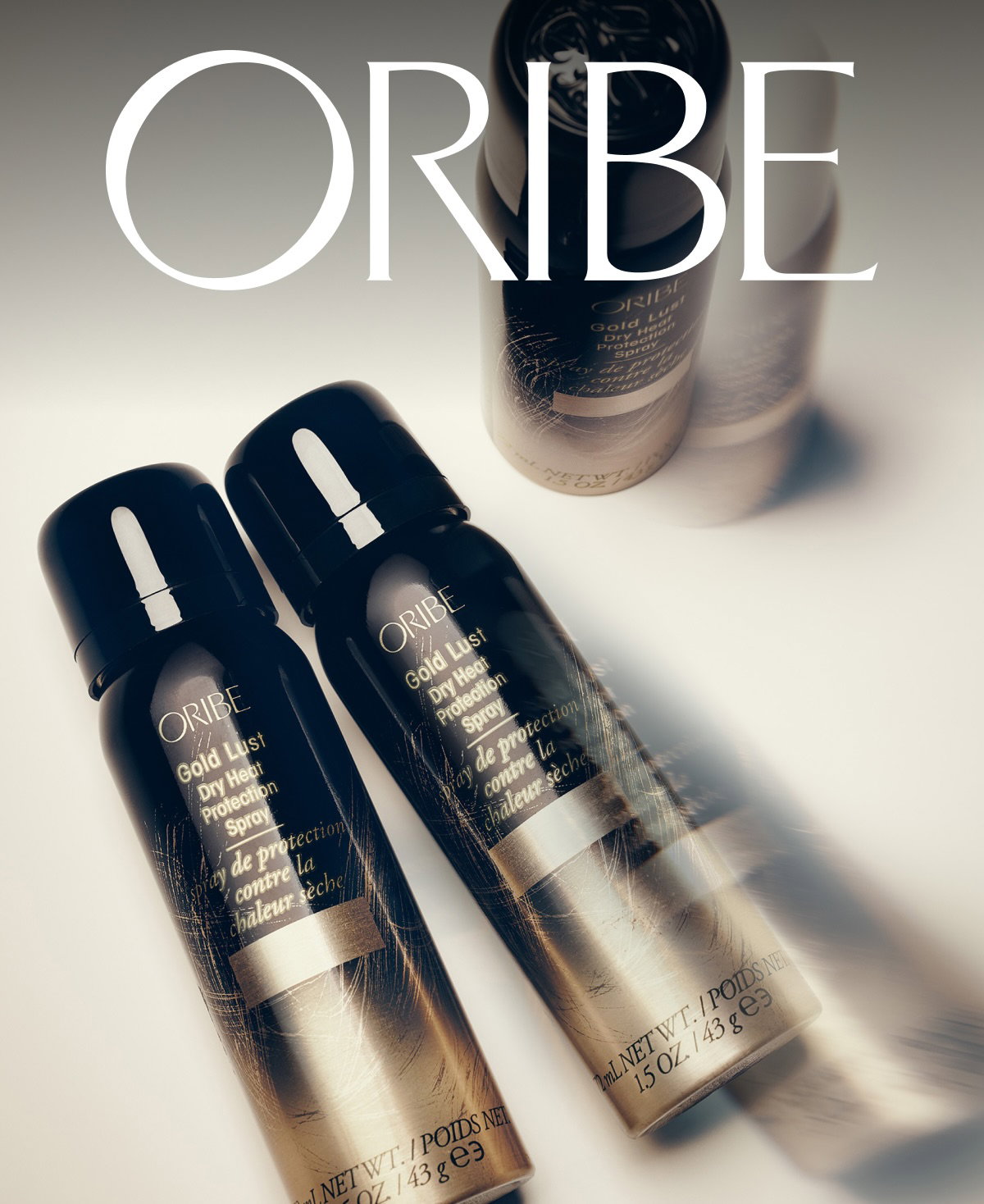 Gold Lust Dry Heat Protection Spray Is Now Available in Travel Size