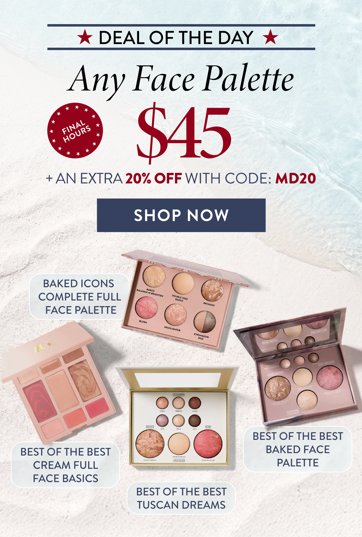 Deal Of The Day | Any Face Palette | Shop Now