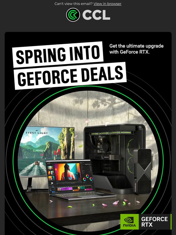 Spring into GeForce deals