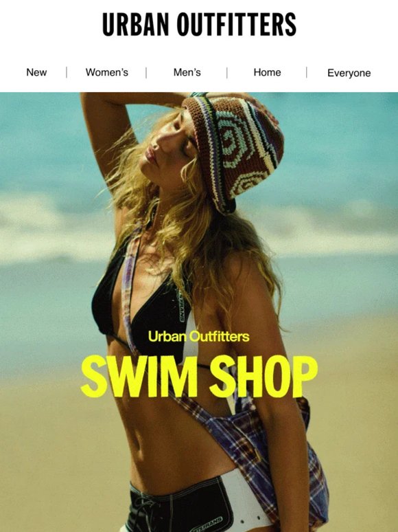 No wifi + the sea + our Swim Shop = perfect combo