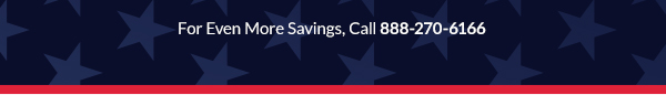 Extra Savings? Call 888-270-6166