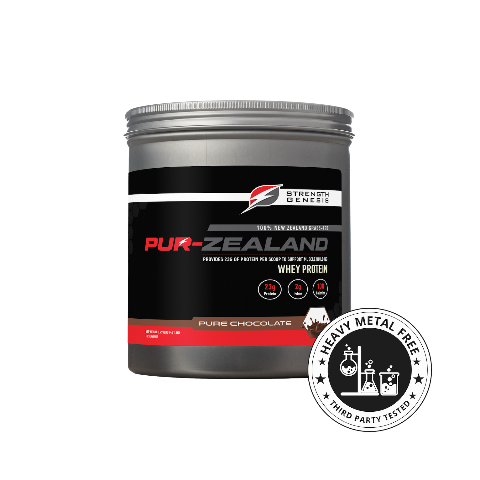 Grass-Fed Pur Zealander contains all 9-EAAs.