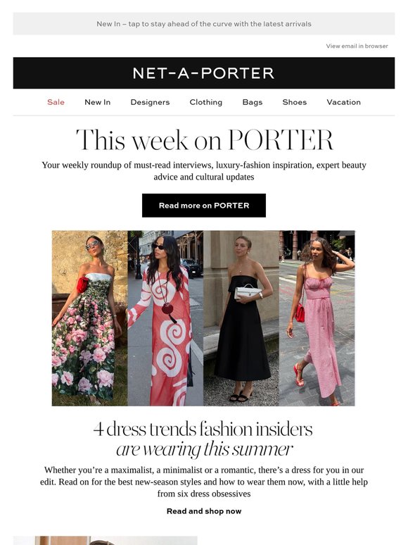 4 dress trends fashion insiders are wearing now