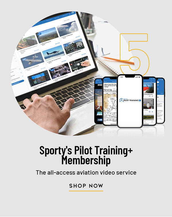 Sporty’s Pilot Training+ Membership