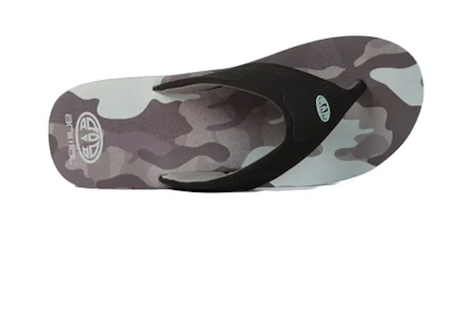 Jekyl Mens Flip-Flops - Medium Grey