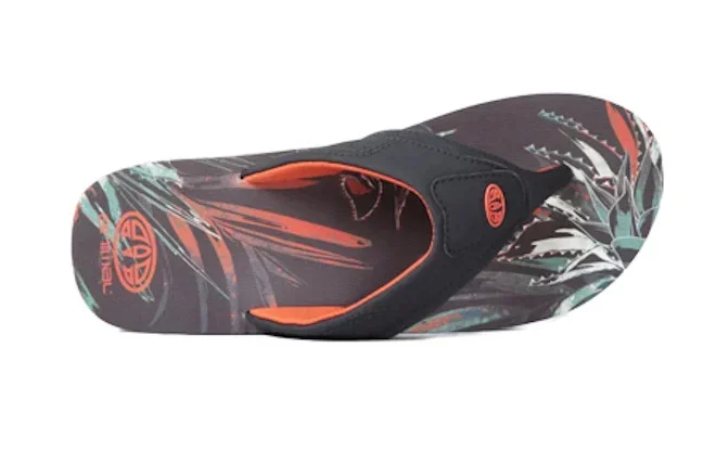 Jekyl Mens Flip-Flops - Burnt Orange
