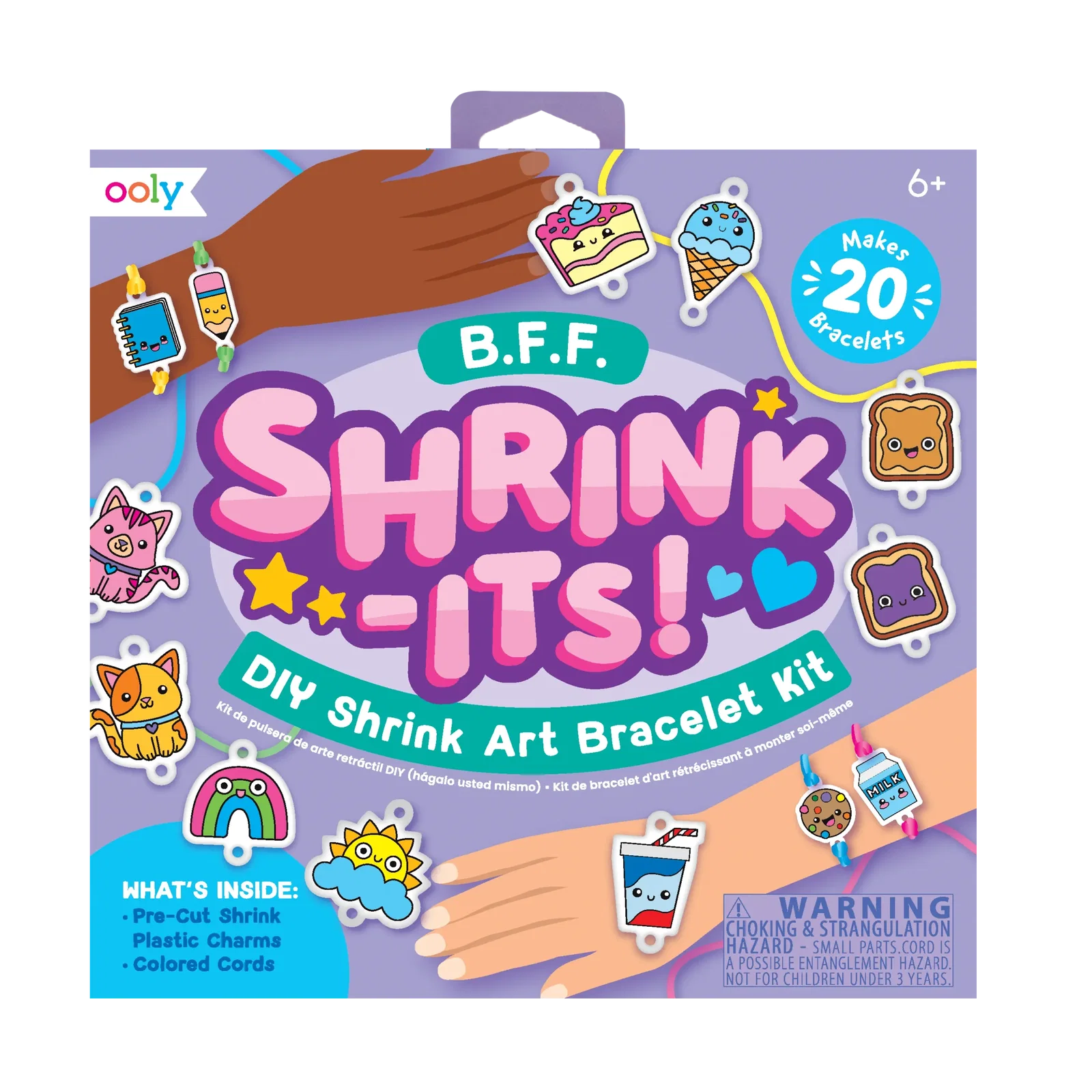 Image of Shrink-its! DIY Shrink Art Bracelet Kit - BFF