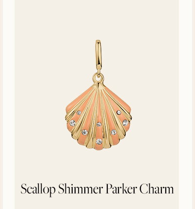 Scallop Shimmer Parker Charm