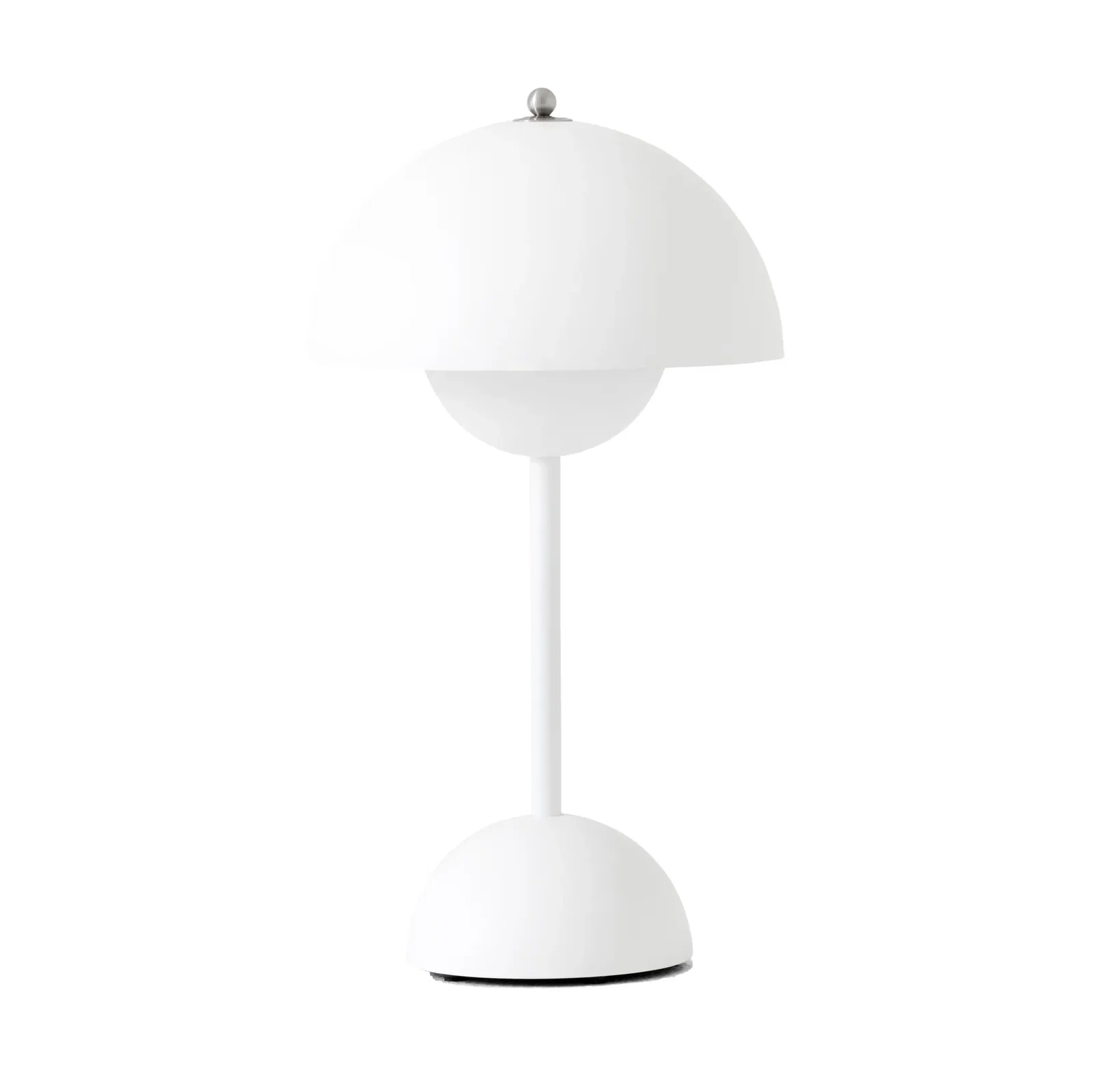Lámpara de mesa Flowerpot portable VP9 Matt white