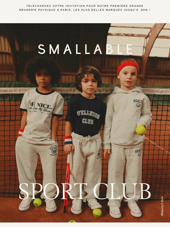 Sport Club avec Sporty & Rich, Lacoste, Mini Rodini