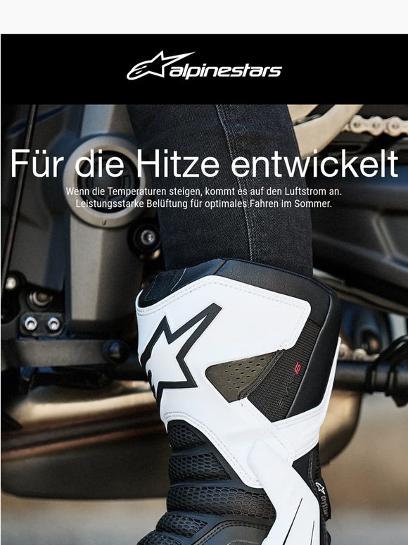 Ausrüstung für das Fahren bei heißem Wetter