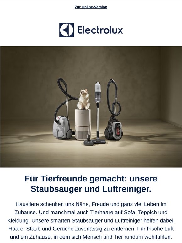 Unsere smarten Lösungen für ein tierhaarfreies Zuhause.