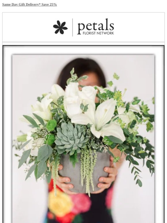 The Perfect Last-Minute Gift 💐 Save 25%!