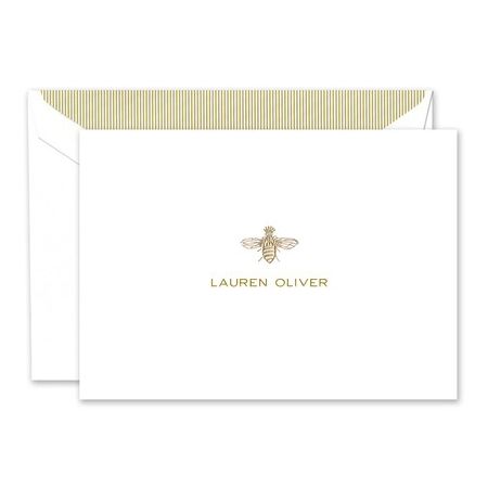 Shop Queen Bee Note Card at Fine Stationery