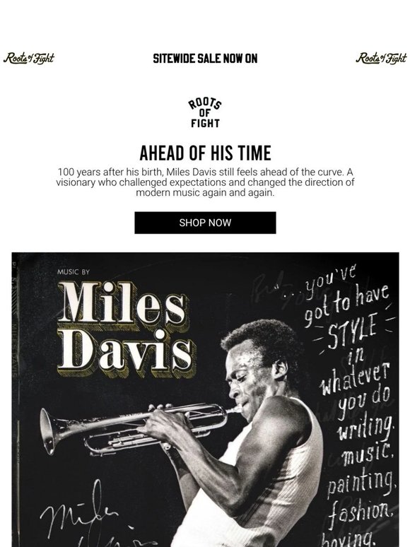 100 YEARS OF MILES DAVIS