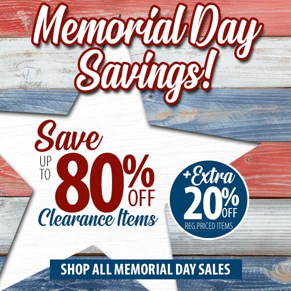 Shop ALL Memorial Day Sales