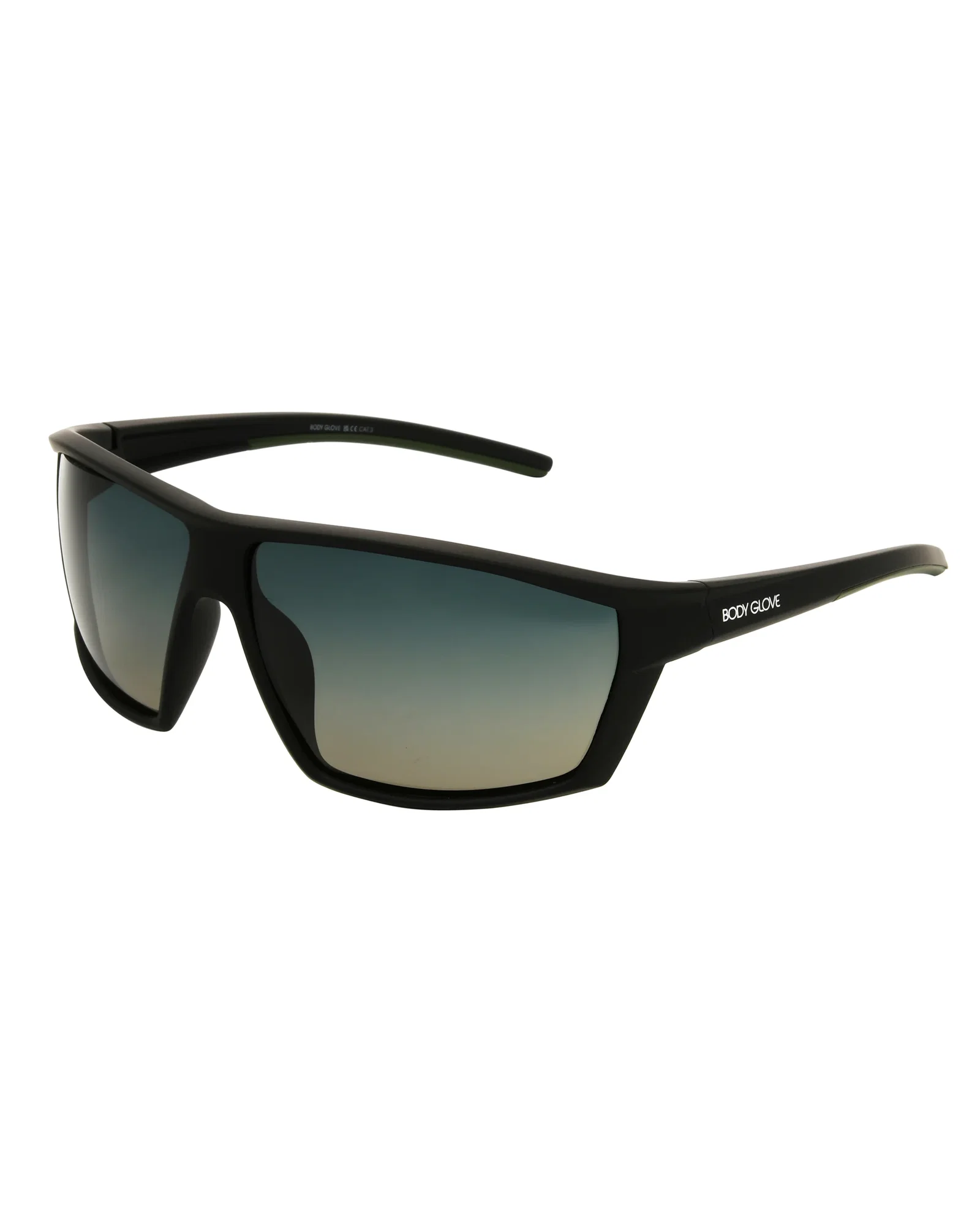 Image of Tranquil Polarized Sunglasses - Black / Green