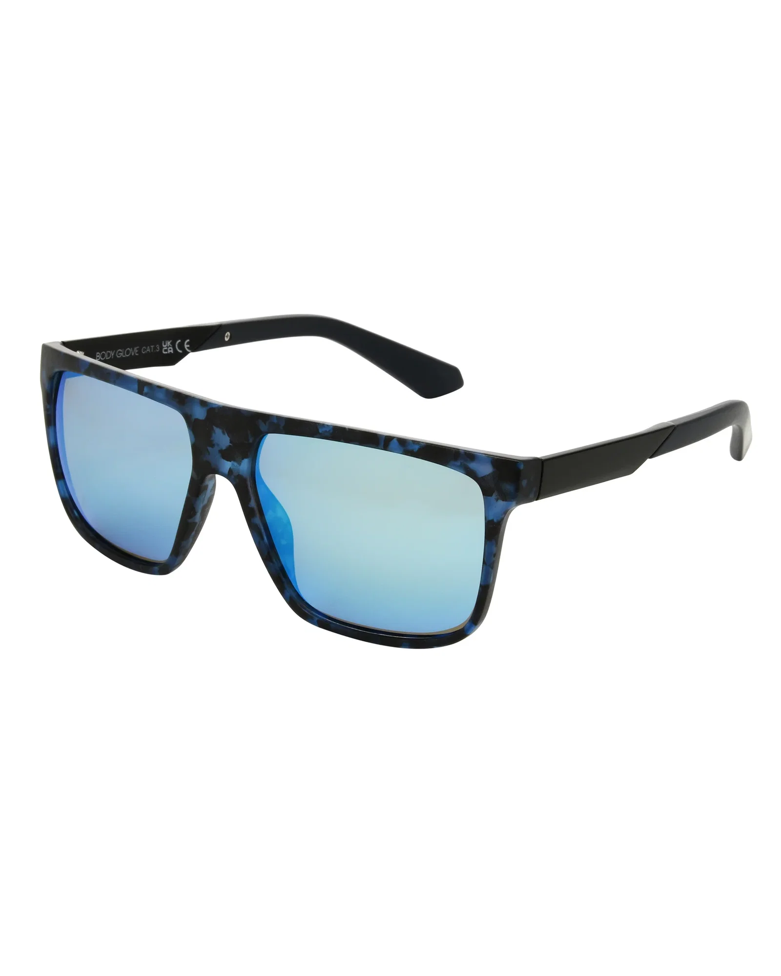 Image of Radiance Polarized Sunglasses - Black / Blue