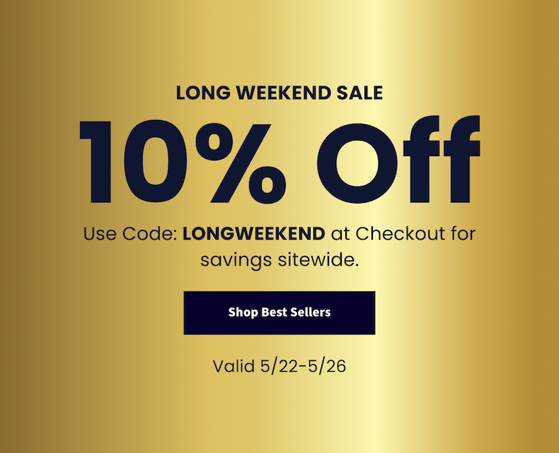 10% Off Sitewide with Code: LONGWEEKEND at Checkout.
