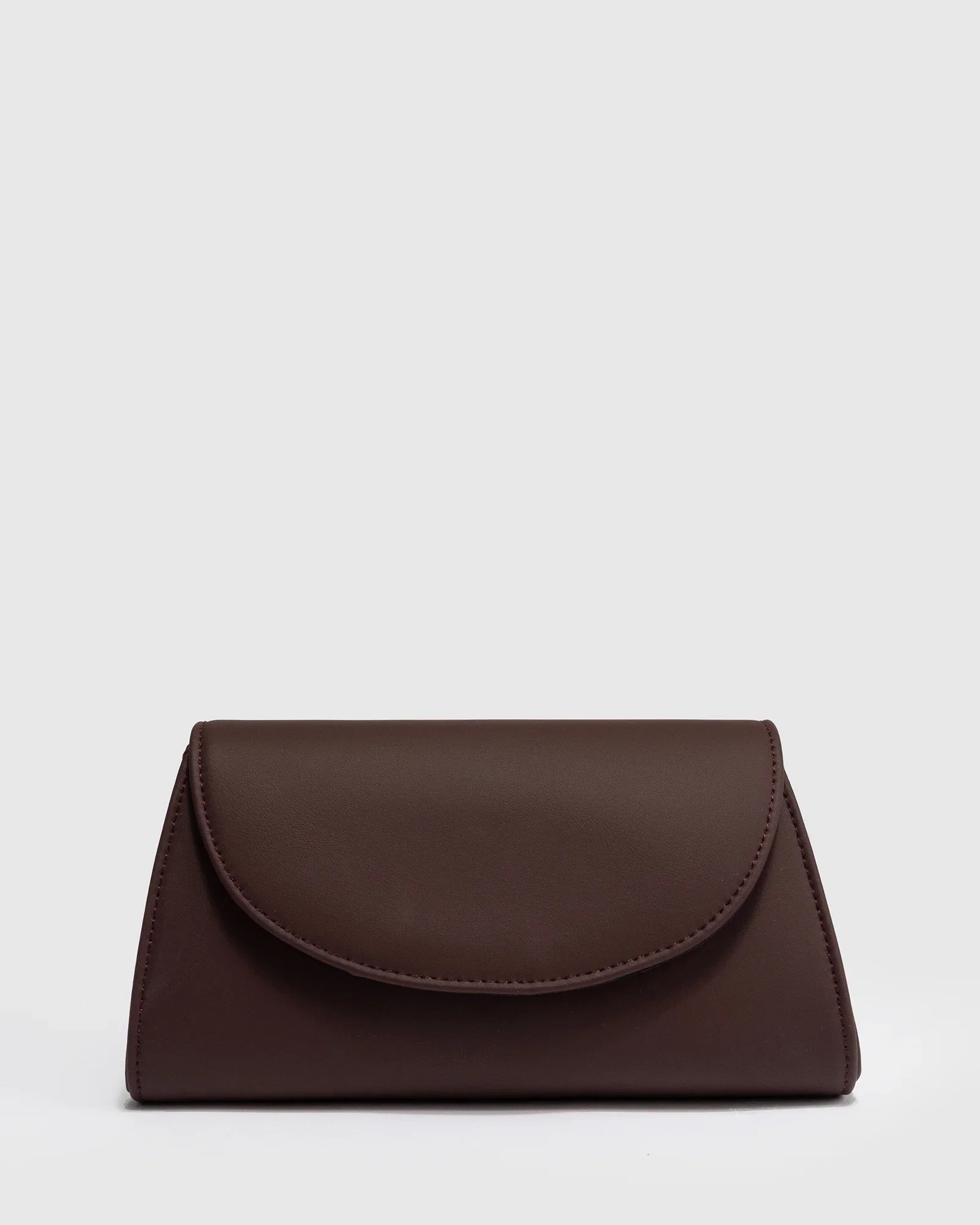 Image of Brown Leaha Clutch
