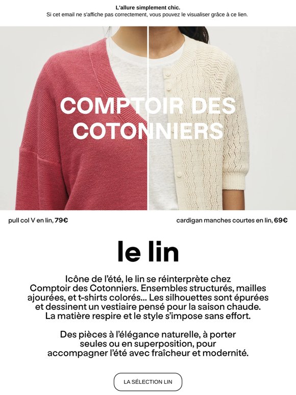 Le lin, naturellement désirable