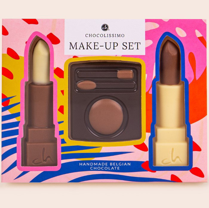 Make-up Set aus Schokolade