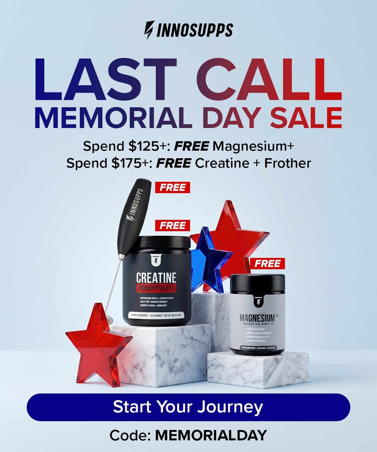 LAST CALL Memorial Day Sale Sitewide Savings Up to 52% OFF CODE: MEMORIALDAY