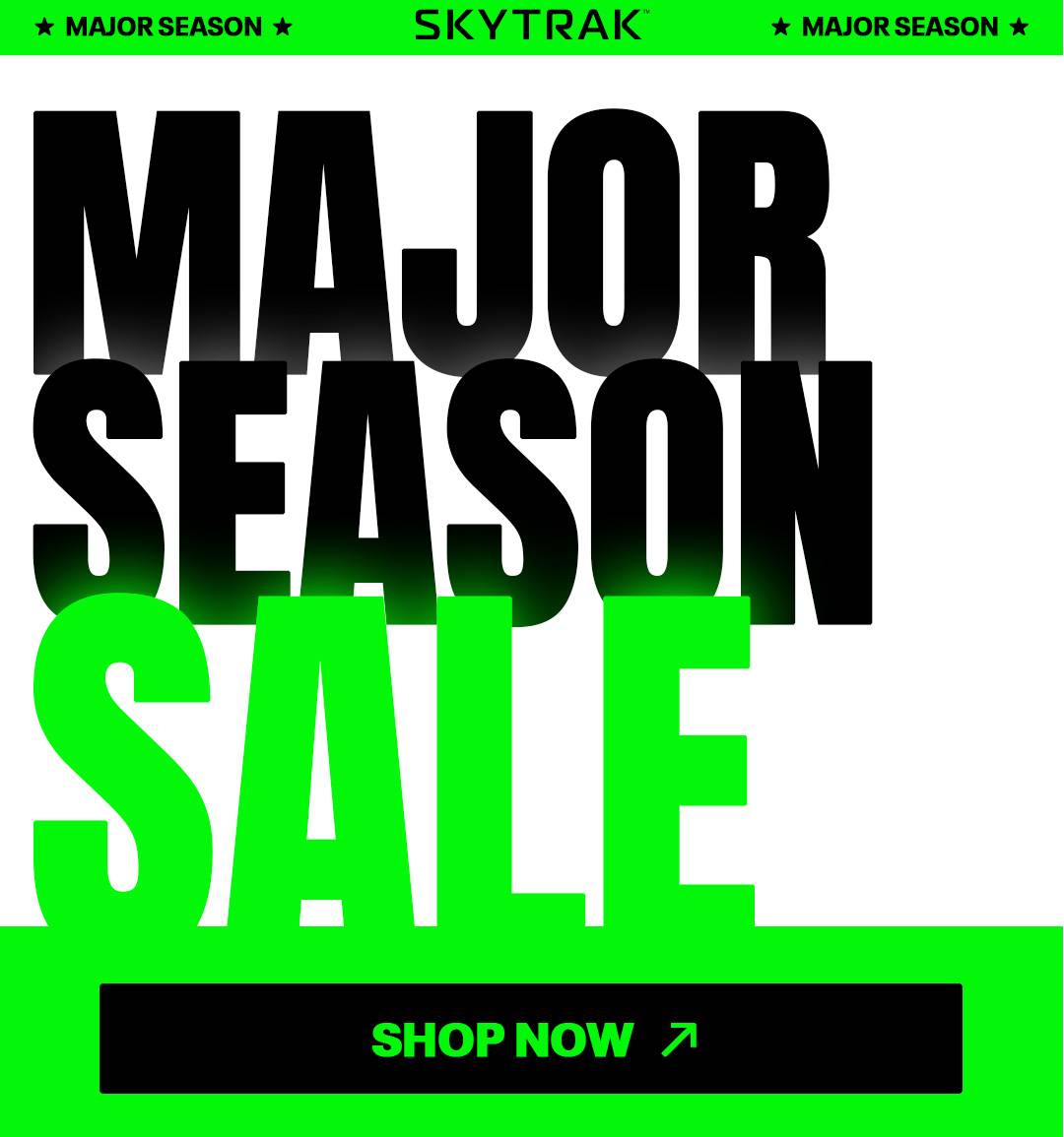 Major Season Sale! Save big on SKYTRAK S...