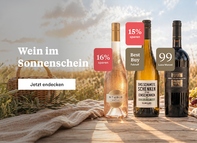Wein im Sonnenschein