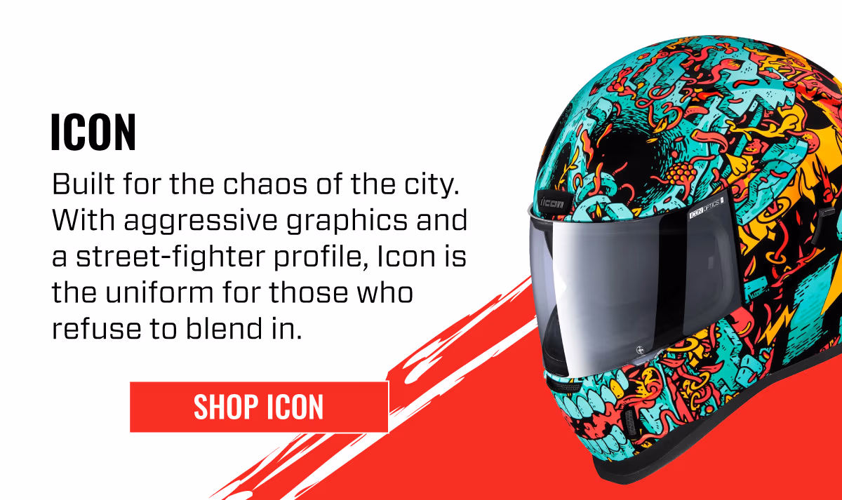 ICON | Built for the chaos of the city. With aggressive graphics and a street-fighter profile, Icon is the uniform for those who refuse to blend in. | SHOP ICON