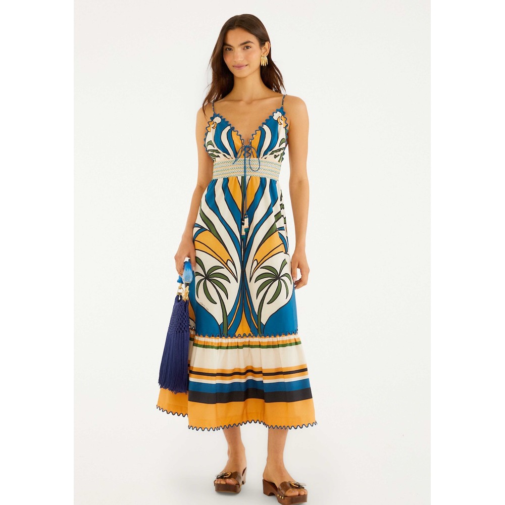 Image of Tropical Graphic Maxi Dress - Tropical