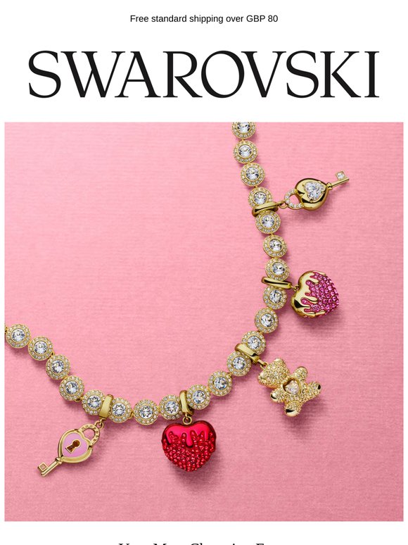 Create your unique look with Swarovski Charms