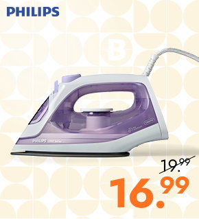 Stoomstrijkijzer voor 16.99