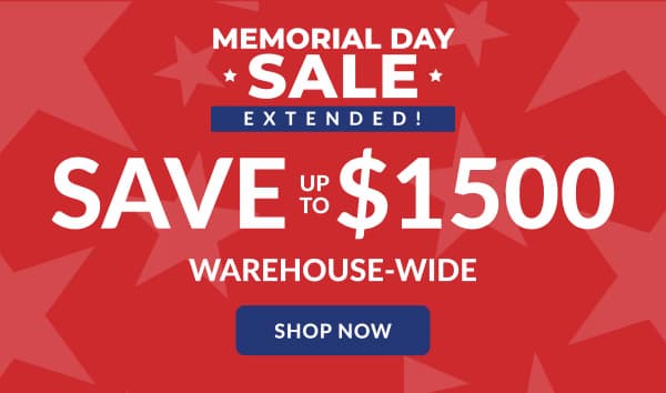 Memorial Day Sale up to $1500 off