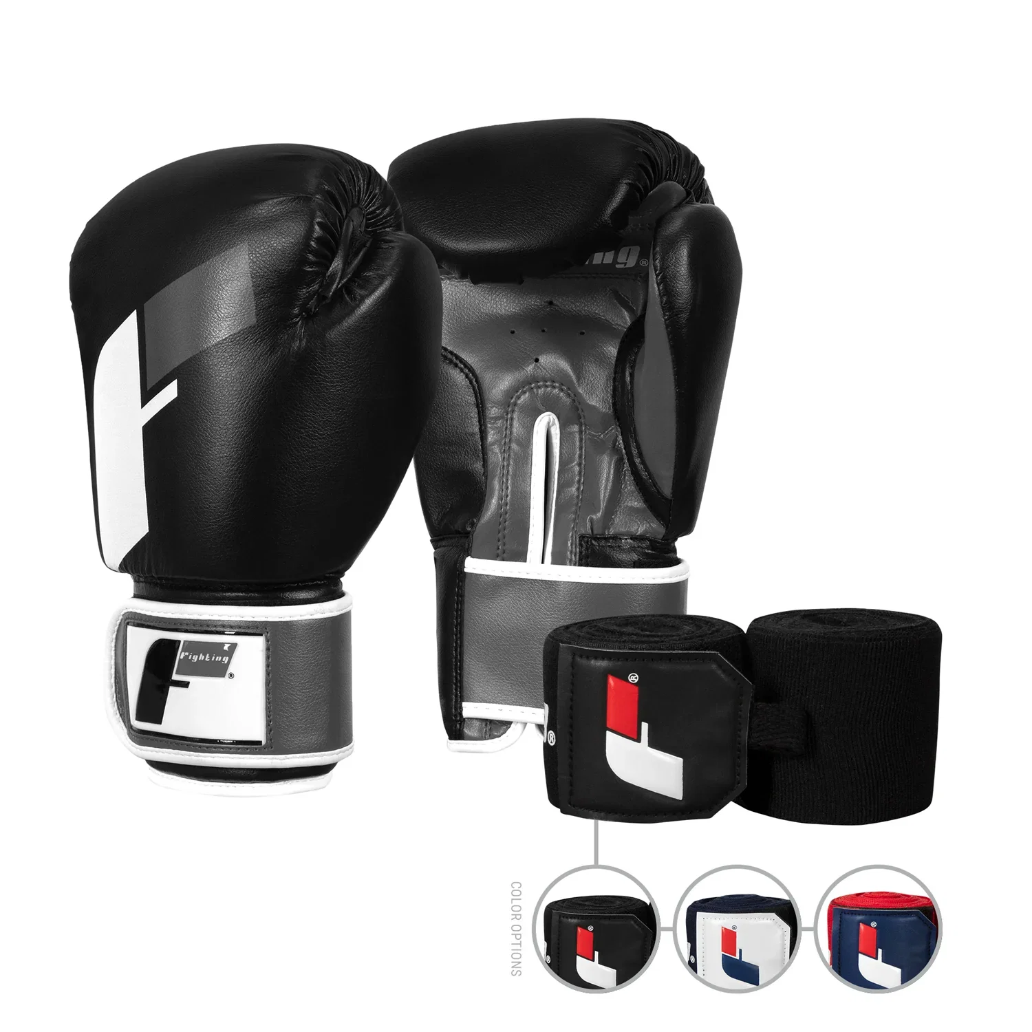 Image of FIGHTING SPORTS GLOVES & WRAPS BUNDLE