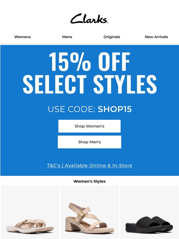 Take 15% Off Must-Have Styles