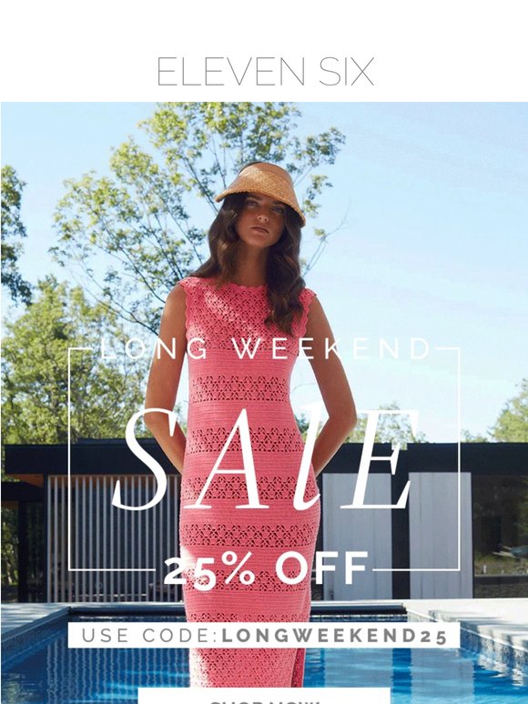 LAST CHANCE TO SHOP 25% OFF SITE-WIDE