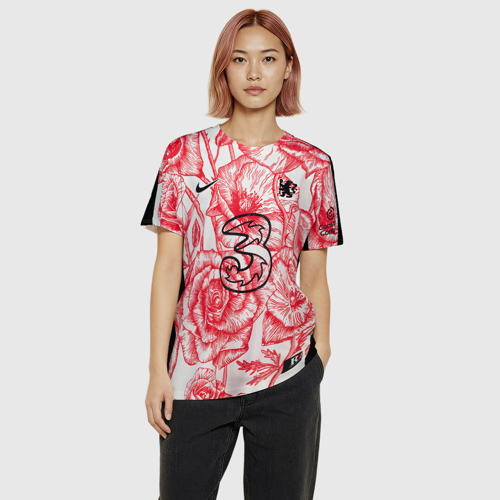Chelsea FC Nike Limited Edition Remembrance Pre-Match Top - Womens